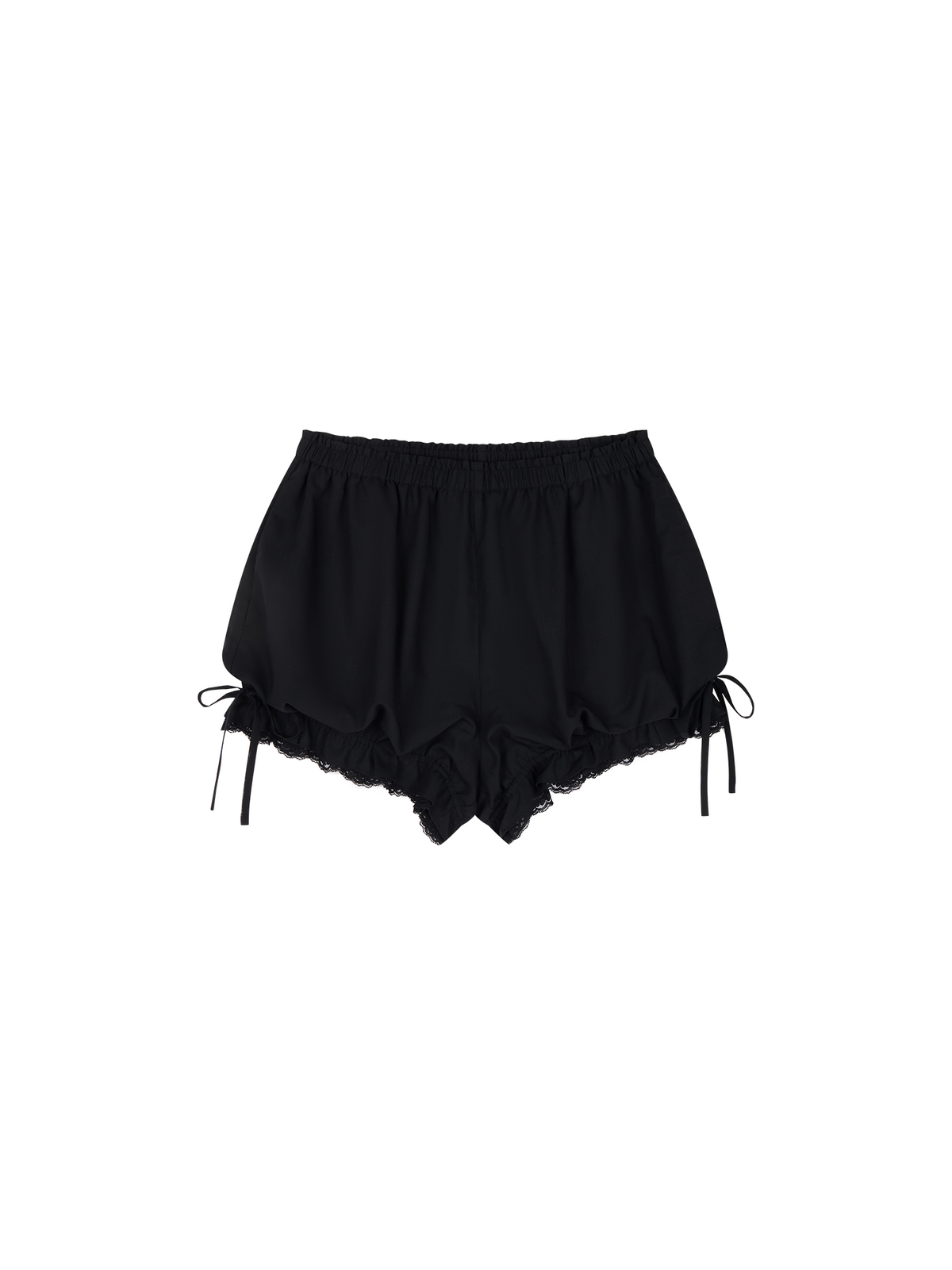 Gathered lantern shorts