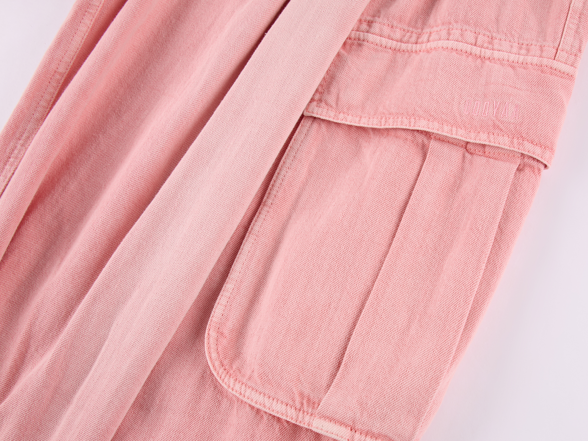 Retro pink heavy wash bloomers