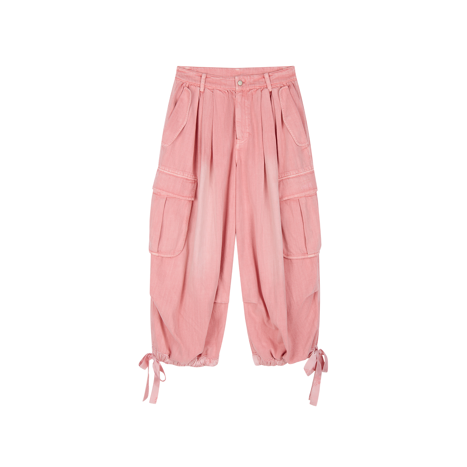 Retro pink heavy wash bloomers