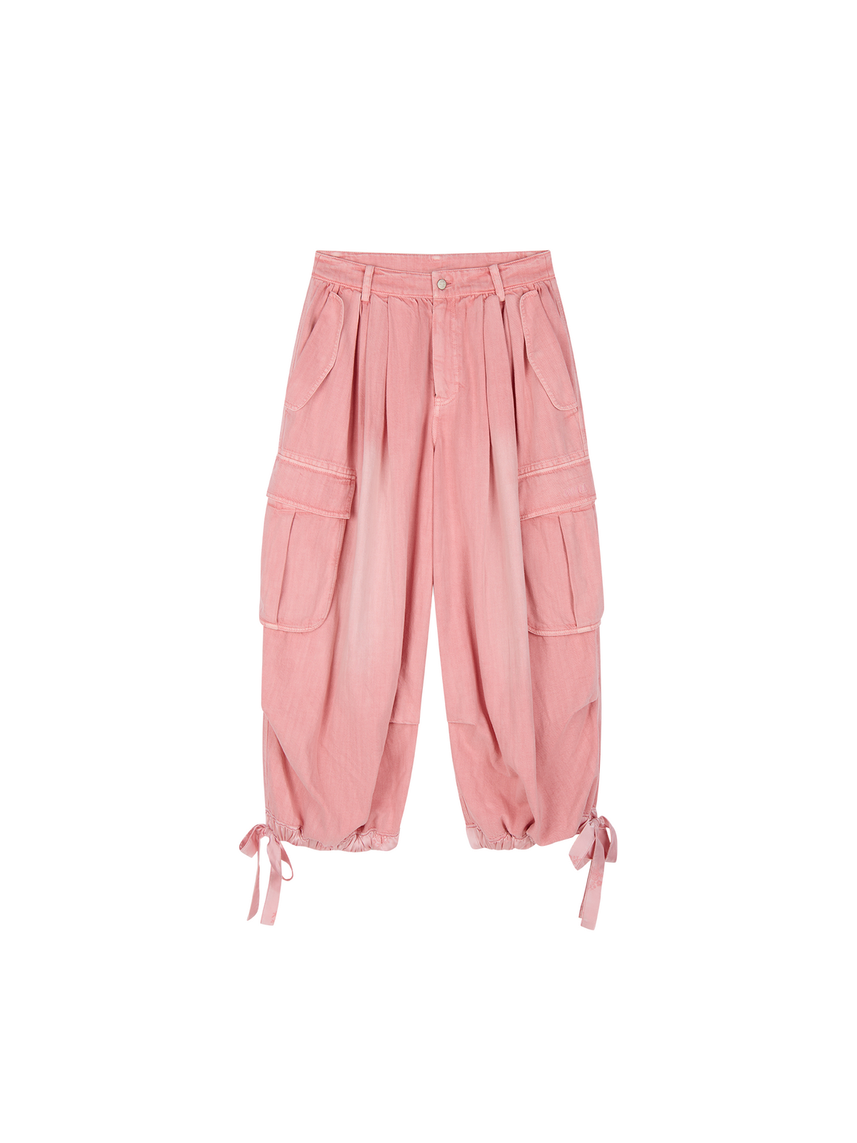 Retro pink heavy wash bloomers