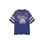 Lace embroidered hedgehog T-shirt
