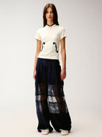 Lace patchwork bloomers