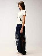 Lace patchwork bloomers