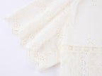 Lace Patchwork Cuban Collar T-Shirts