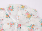 Vintage Wallpaper Print Hooded Shirt