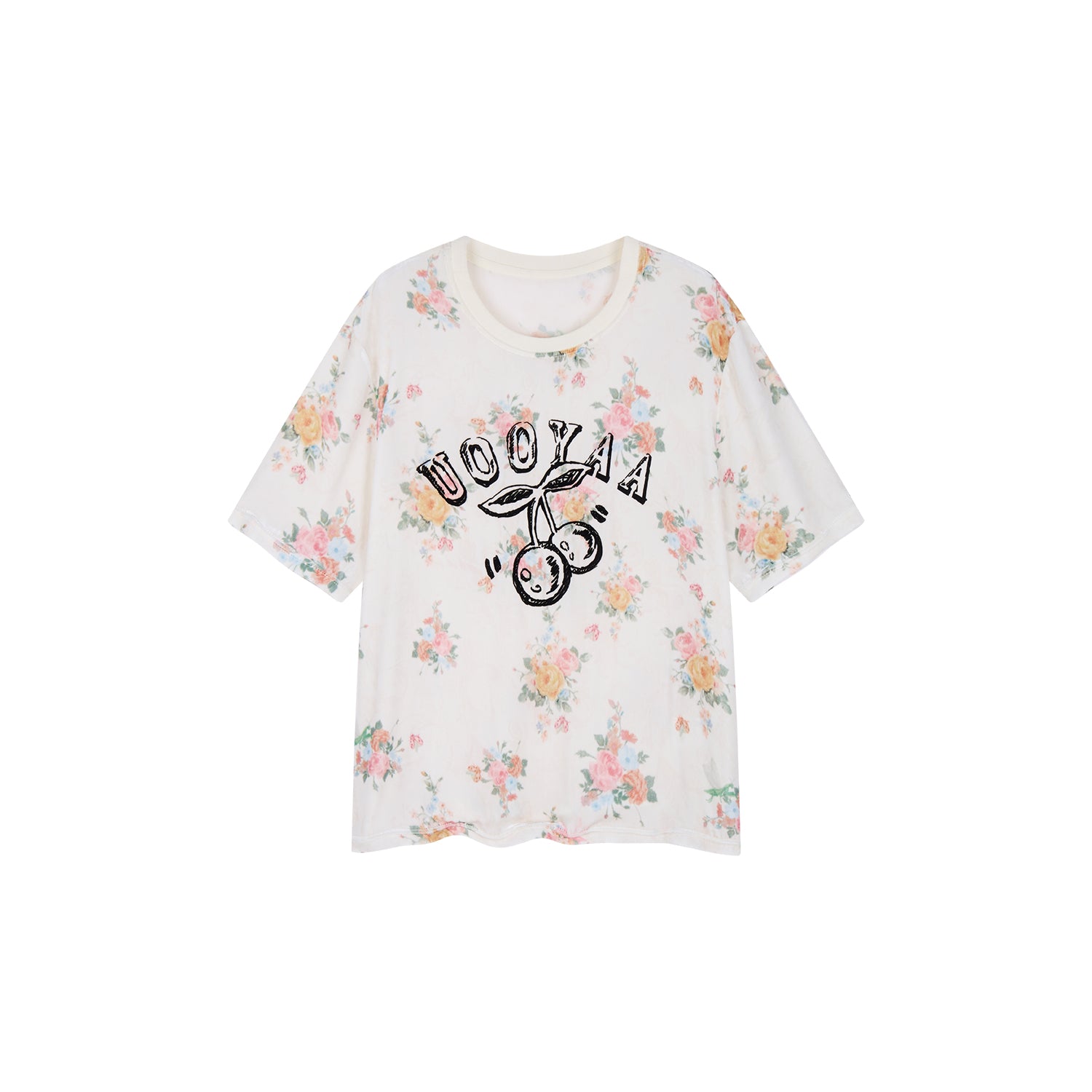 Effortless Wallpaper Floral T-Shirts