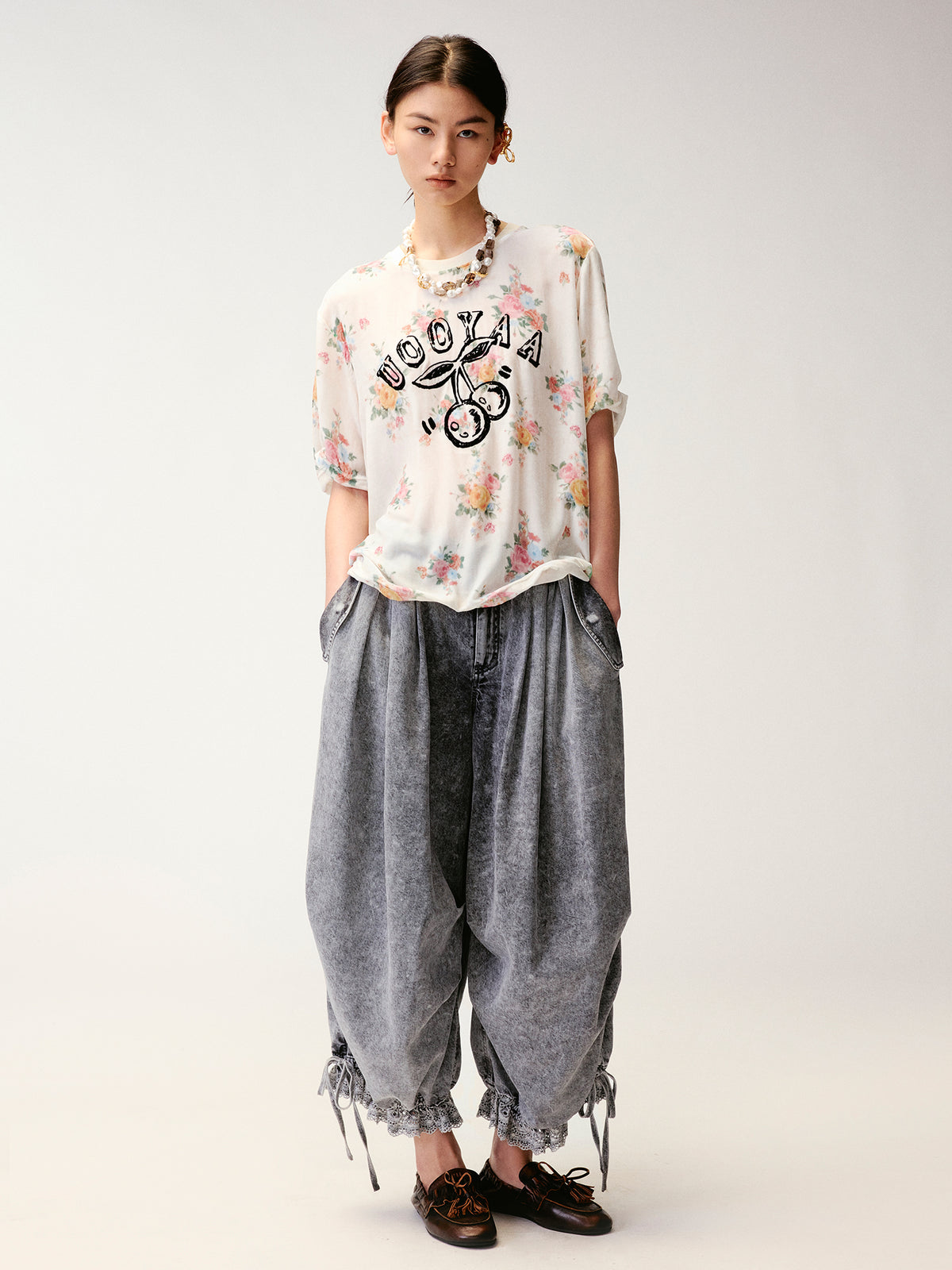 Effortless Wallpaper Floral T-Shirts