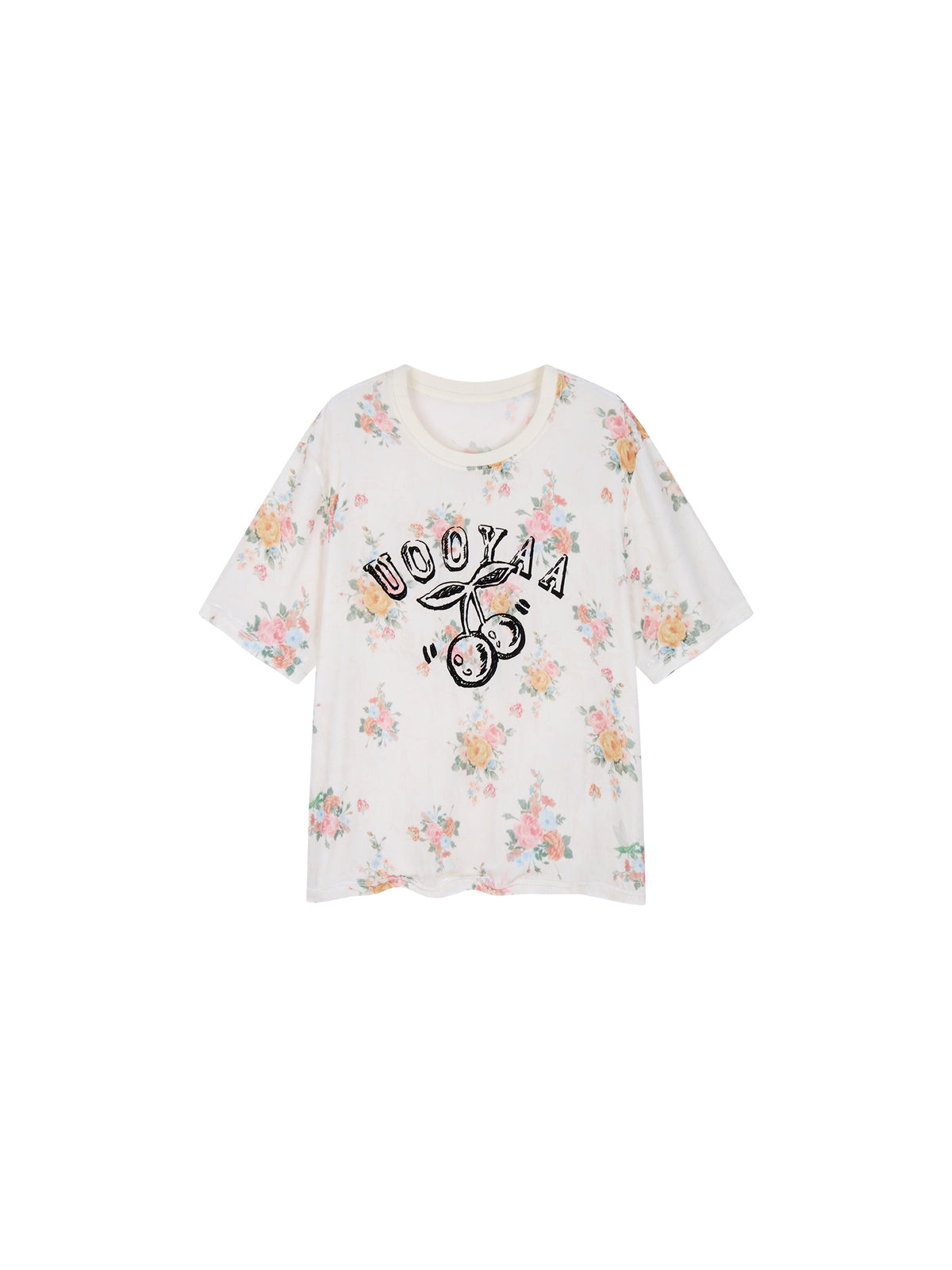 Effortless Wallpaper Floral T-Shirts