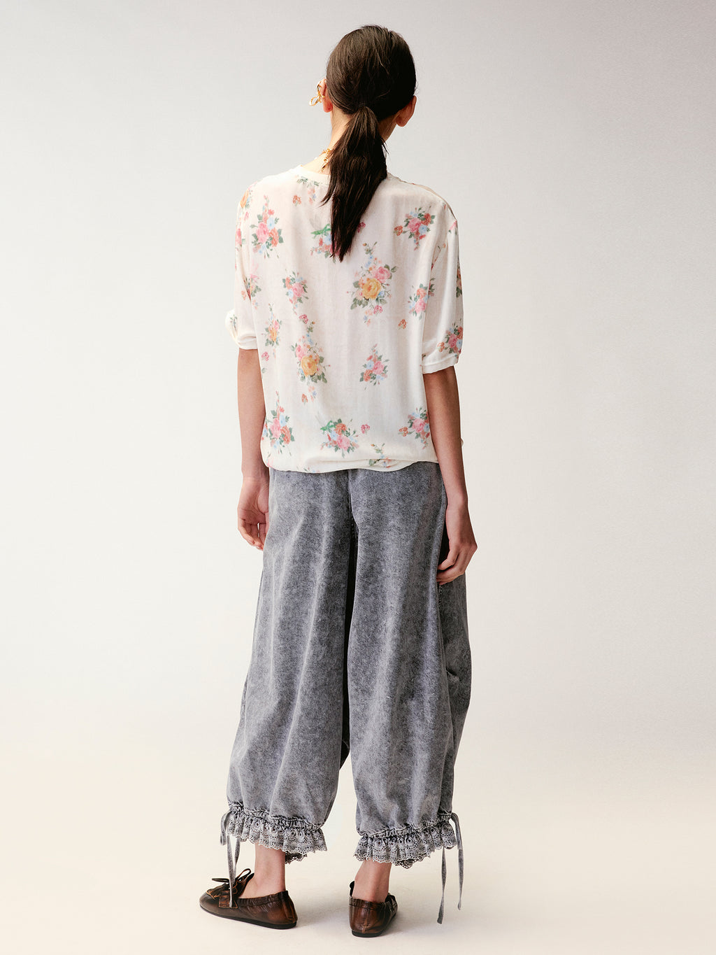 Effortless Wallpaper Floral T-Shirts