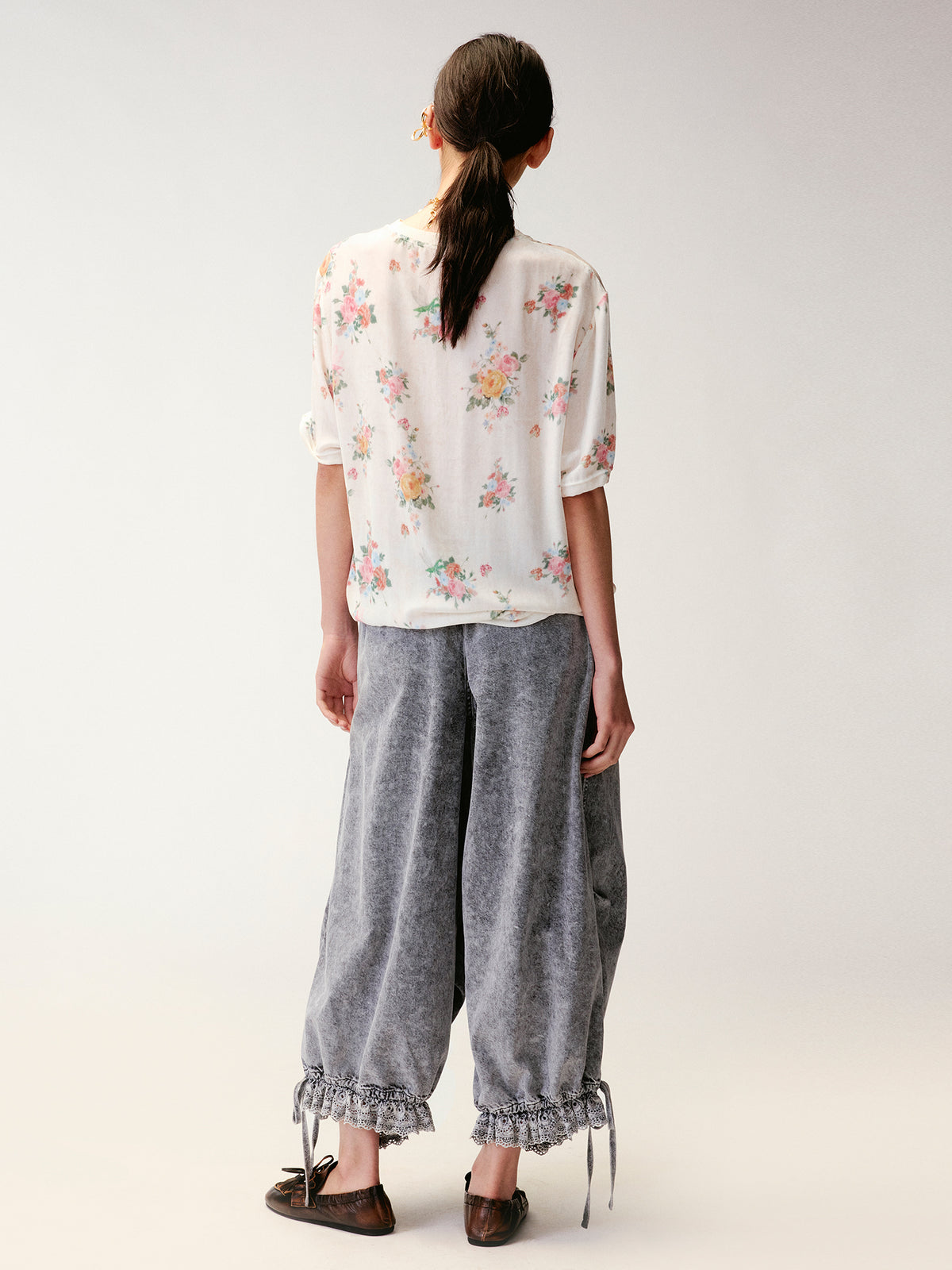 Effortless Wallpaper Floral T-Shirts