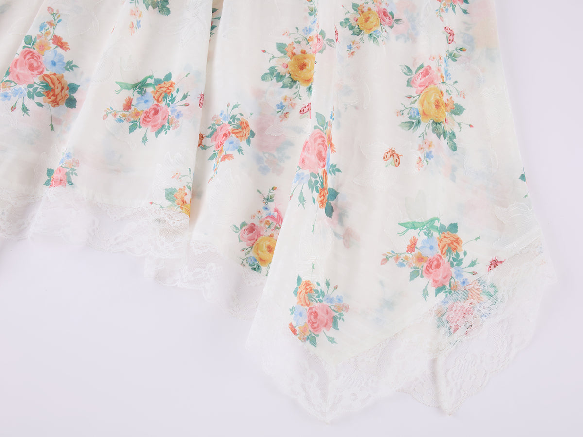 Wallpaper Floral Sleeveless Dress