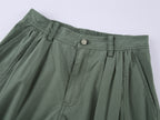 Multi-Pockets Knee-Length Cargo Shorts