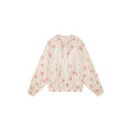 Lace Trim Floral Sporty Jacket