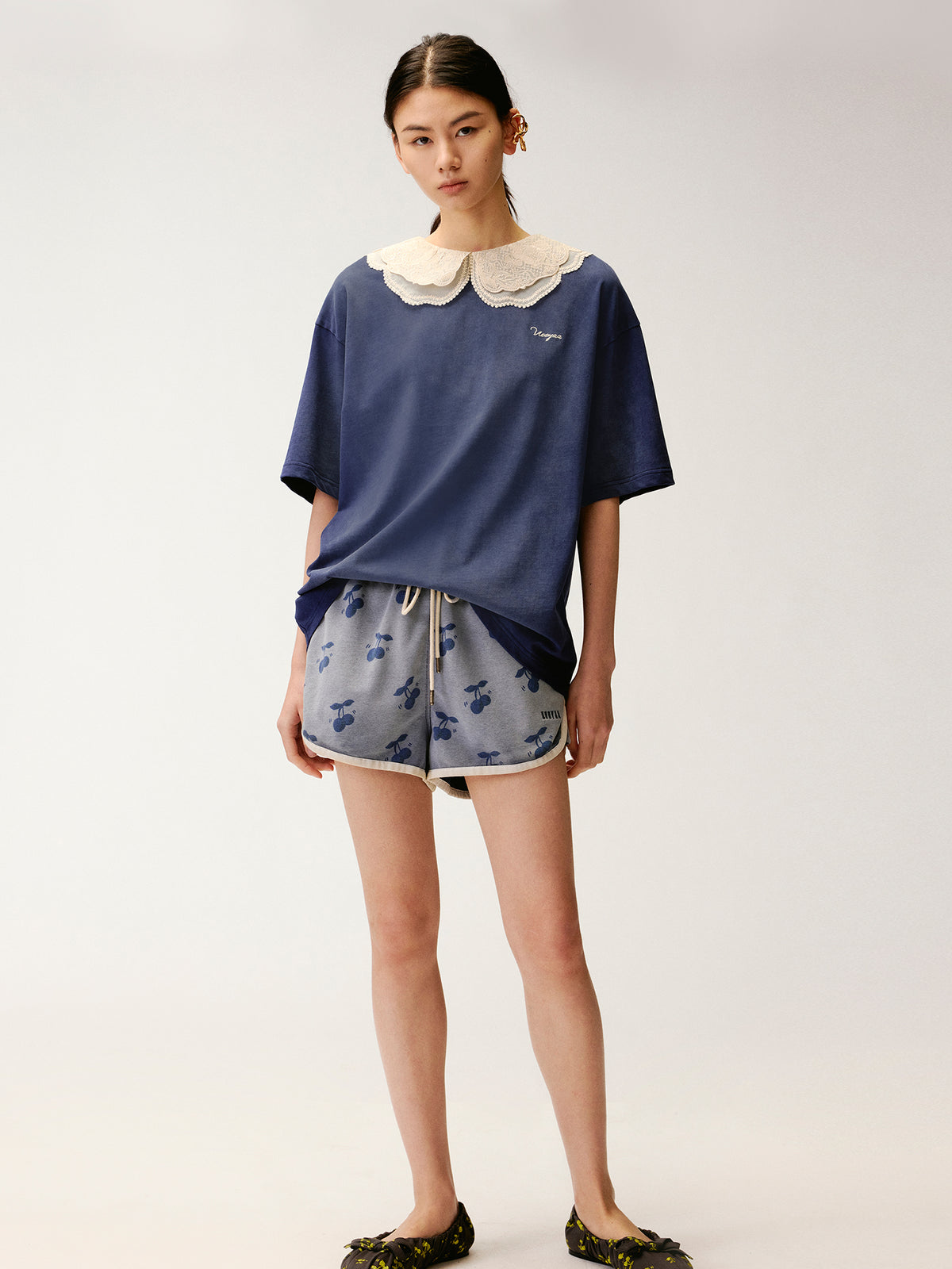 Gradient Washed Shorts