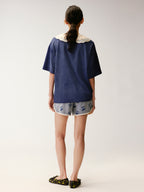 Gradient Washed Shorts