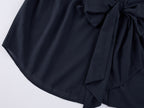 Reversible 3D-Bow Tailored Shirt