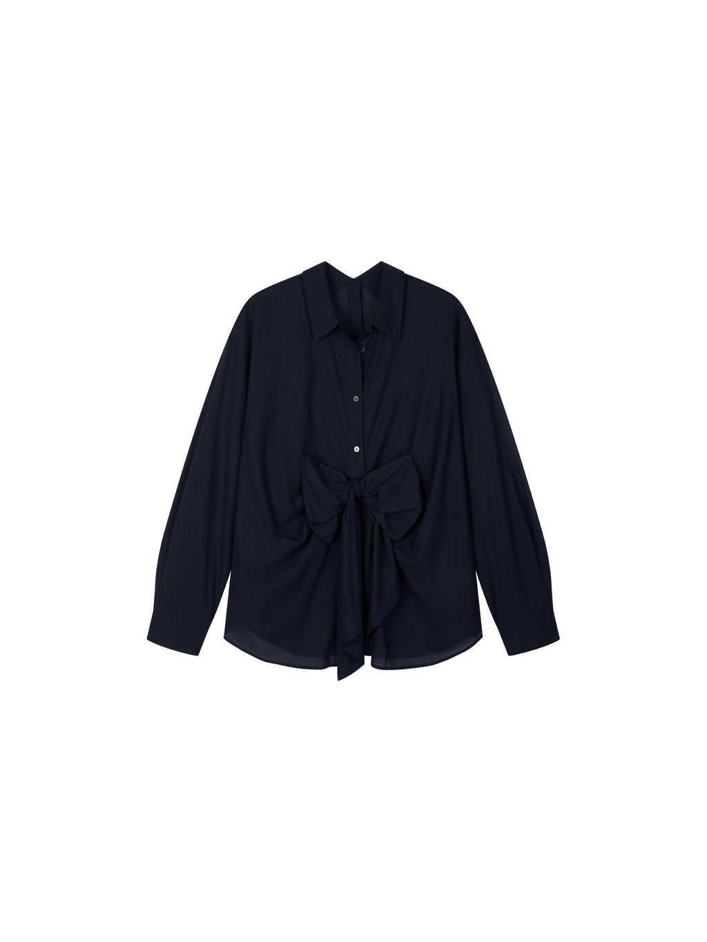 Reversible 3D-Bow Tailored Shirt