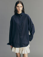 Reversible 3D-Bow Tailored Shirt