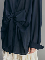 Reversible 3D-Bow Tailored Shirt