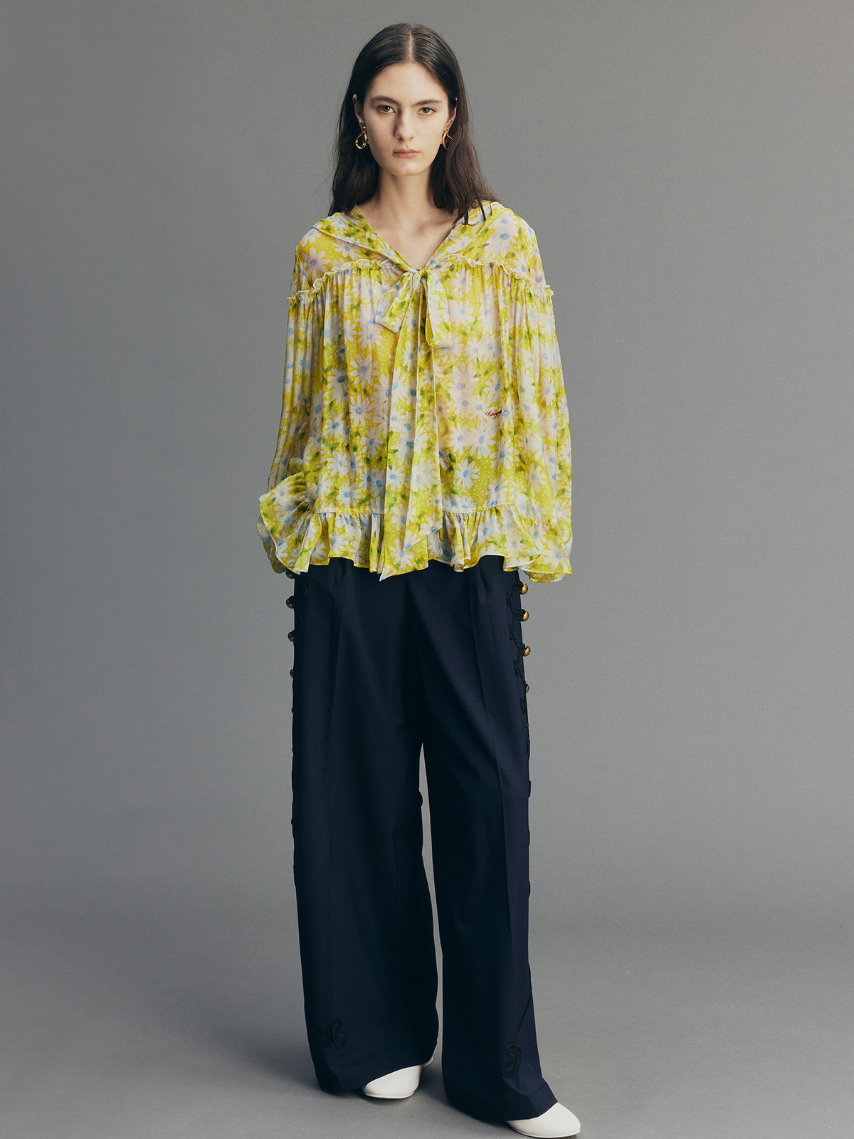 Daisy Ruffle Shirt