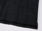 Asymmetric-Placket Collegiate T-shirt