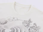 Rhinestone Sailor-Girl Graphic Sweatshirt