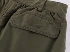 Bow-Detail Drawstring Cargo Shorts