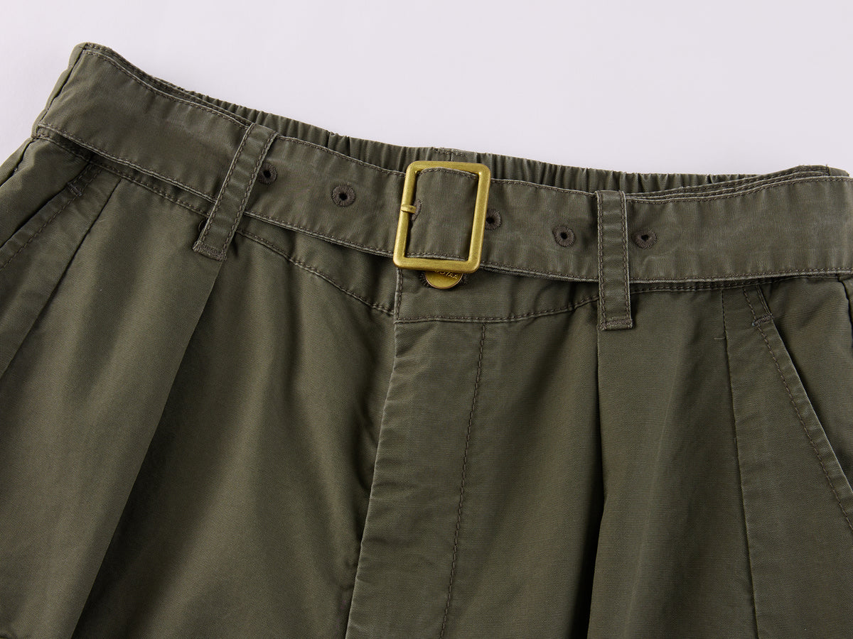 Bow-Detail Drawstring Cargo Pants