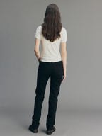 Rock-Inspired Skinny Distressed Jeans