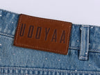 Vintage Rhinestone Straight Jeans