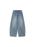 Vintage Glam Balloon Rhinestone Jeans