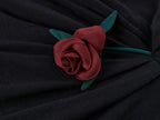 Hand-Shaped Rose Polo T-Shirt