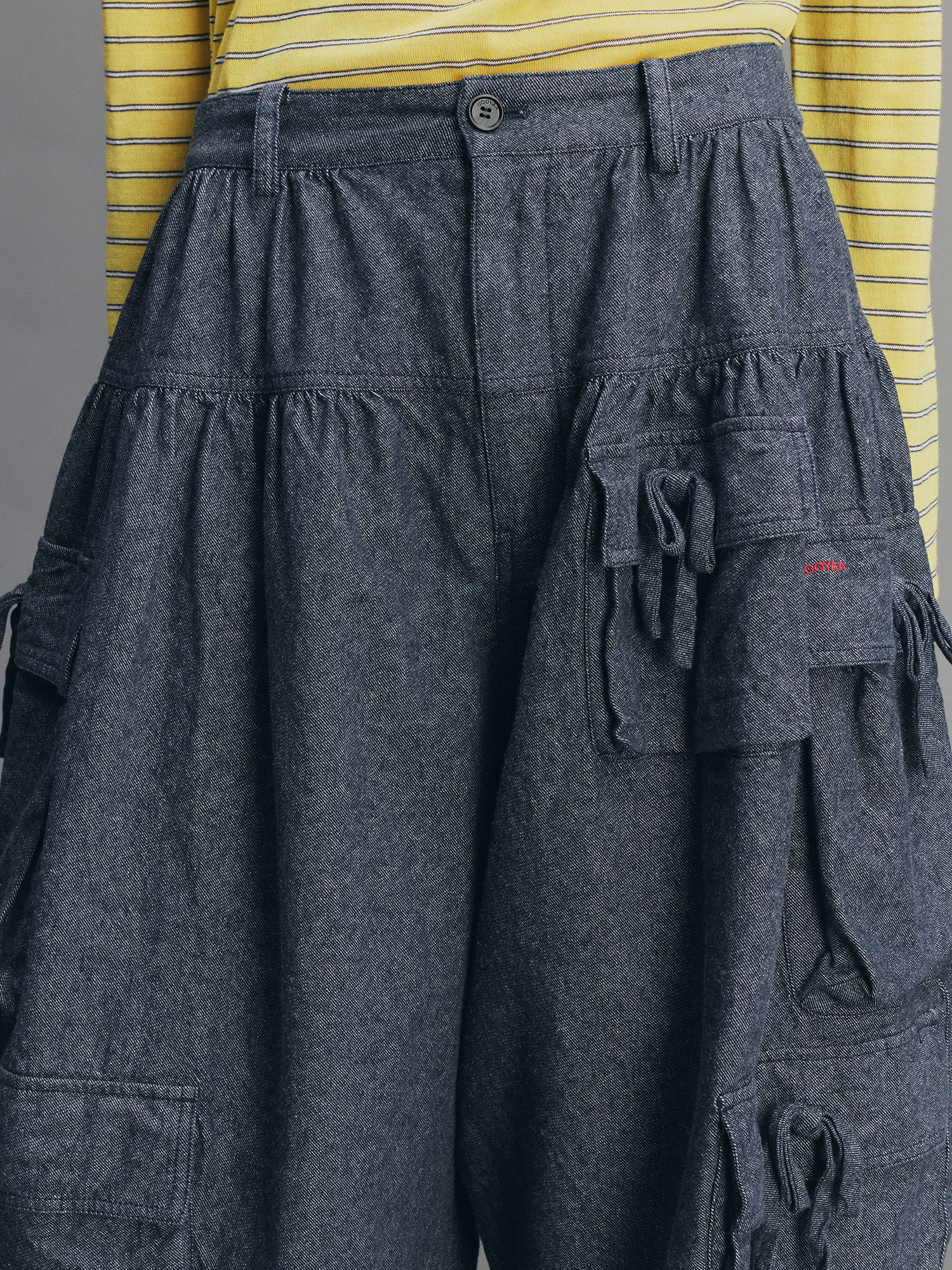 Bow Utility Balloon Pants