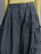 Bow Utility Balloon Pants
