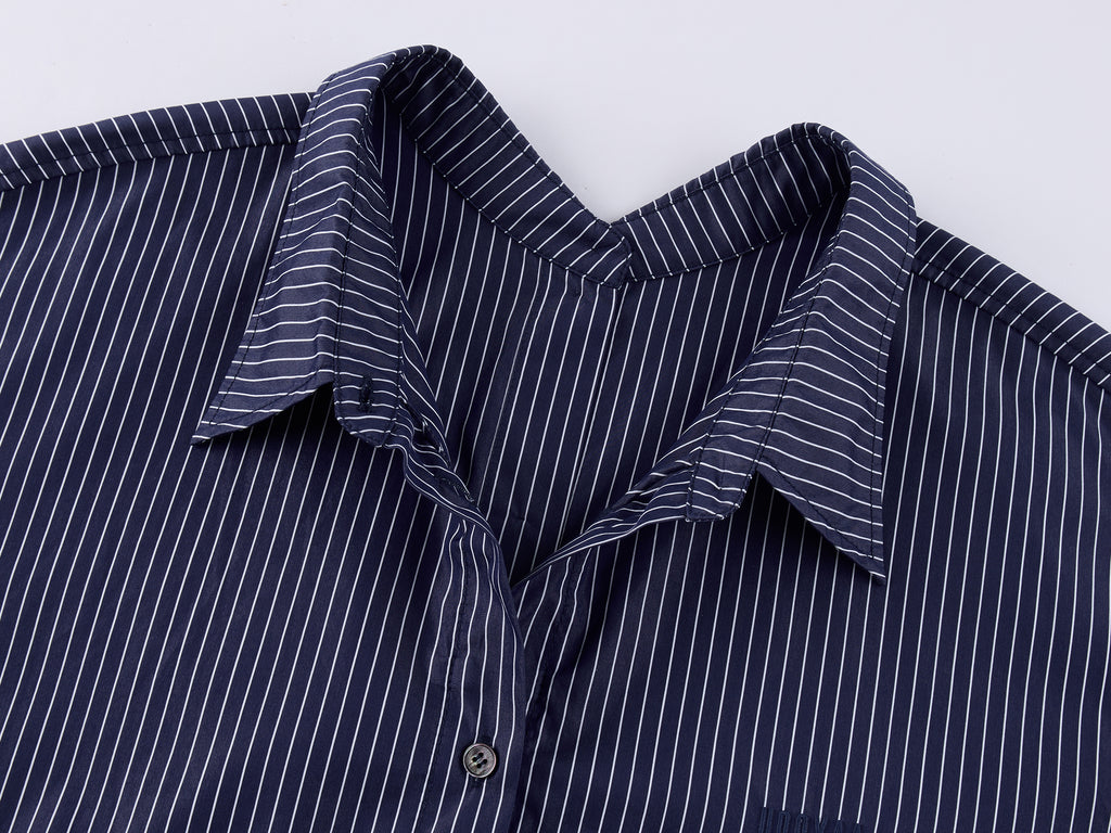 Reversible Bow Two-Way Shirt