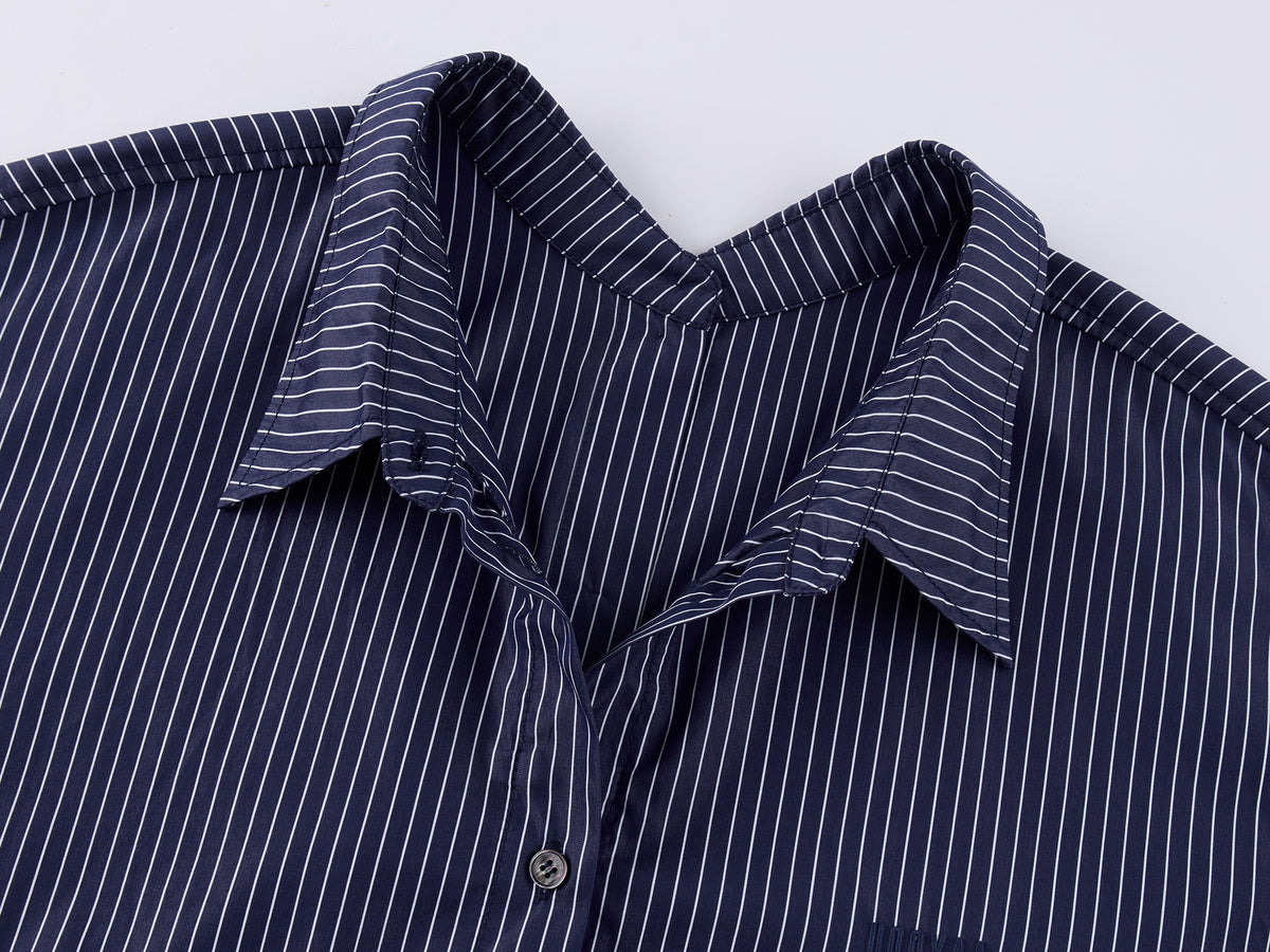 Reversible Bow Two-Way Shirt