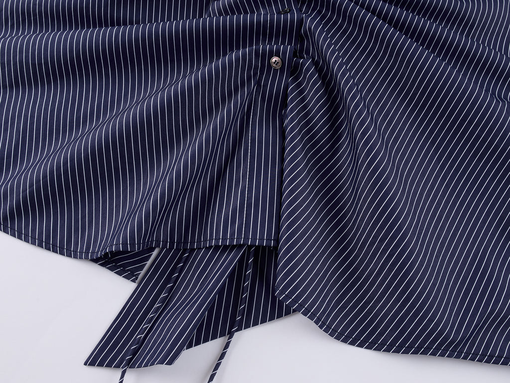 Reversible Bow Two-Way Shirt