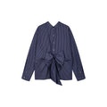 Reversible Bow Two-Way Shirt