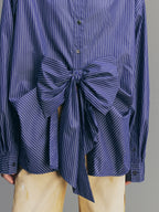 Reversible Bow Two-Way Shirt
