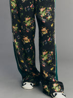 Jacquard Lace Mixed Sport Pants