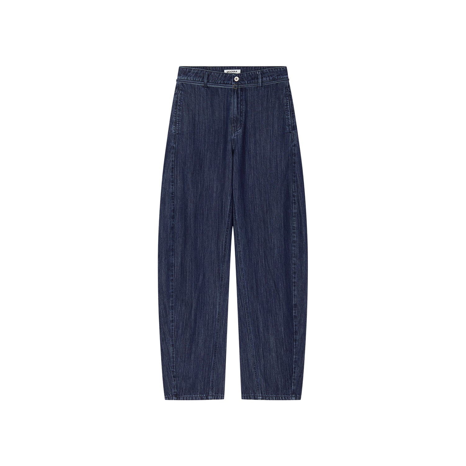 Sporty Cherry Slub Barrel Jeans