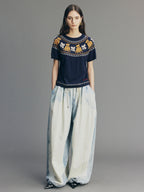 Color Paint Spot Jeans