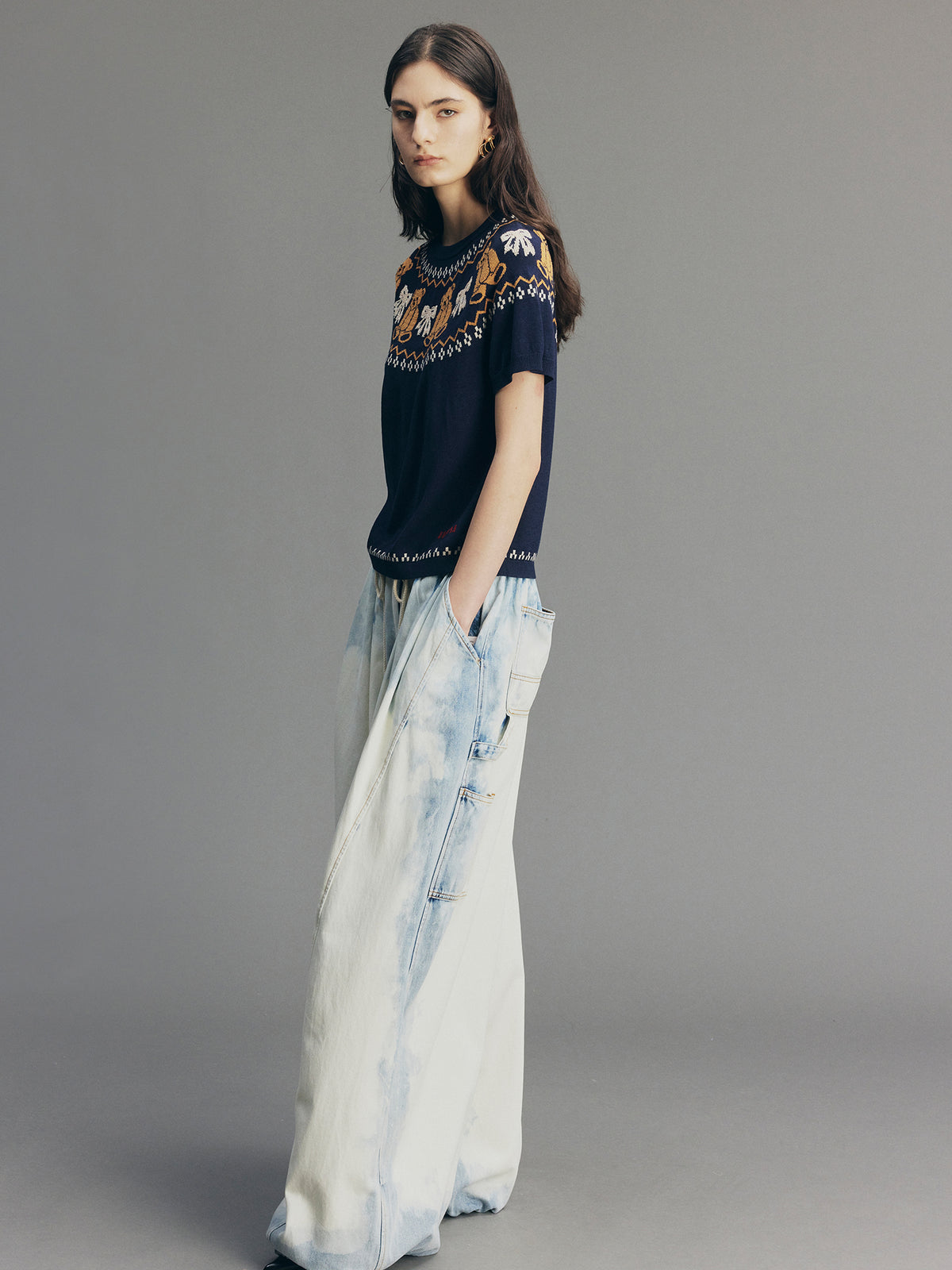 Color Paint Spot Jeans
