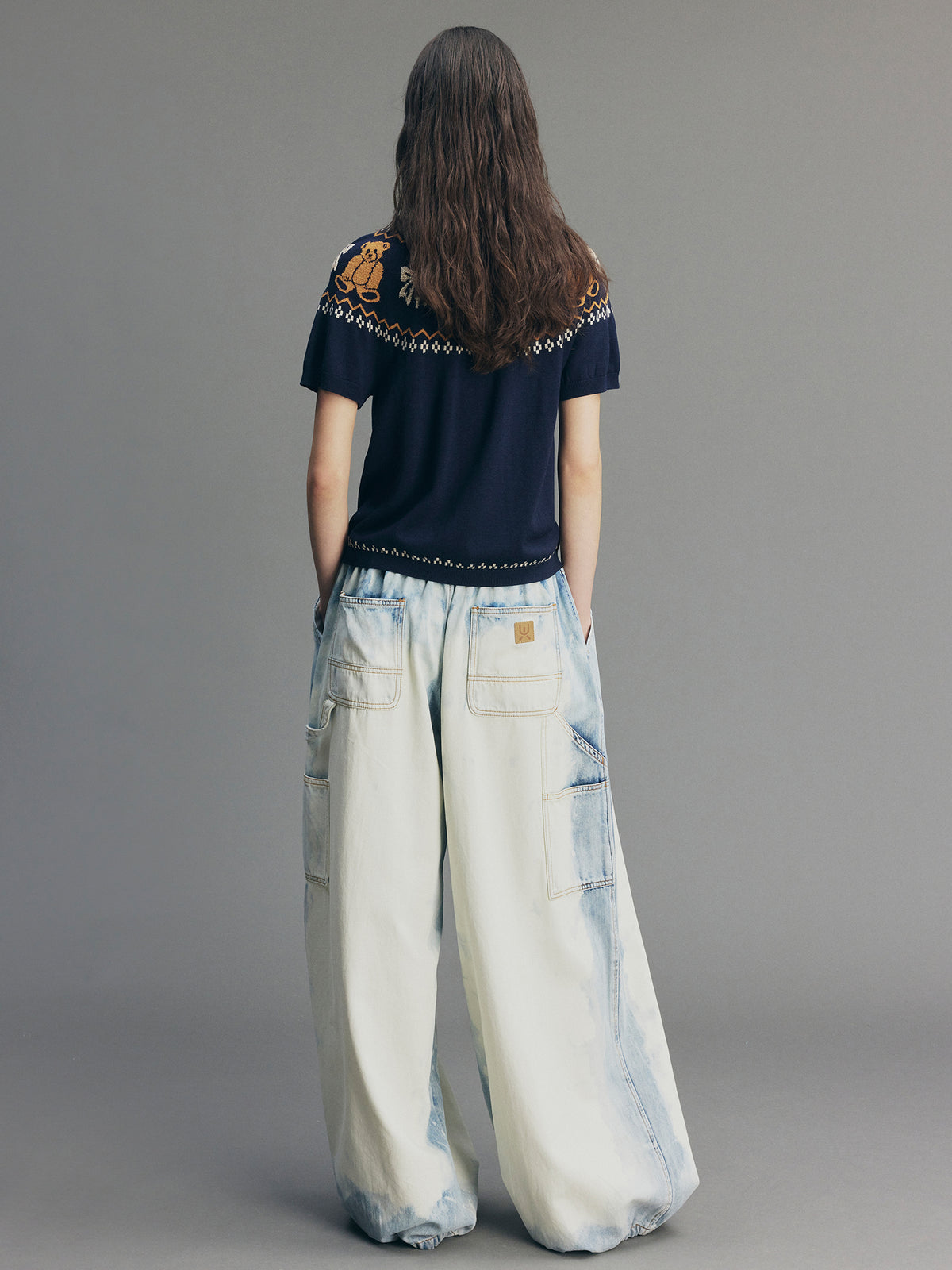 Color Paint Spot Jeans