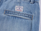 3D Bow Tie Denim Cargo Jeans