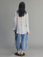 3D Bow Tie Denim Cargo Jeans