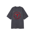 Rock Print Rhinestone T-shirt