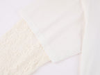 True Flower Sequin Embroidered Layered T-shirt