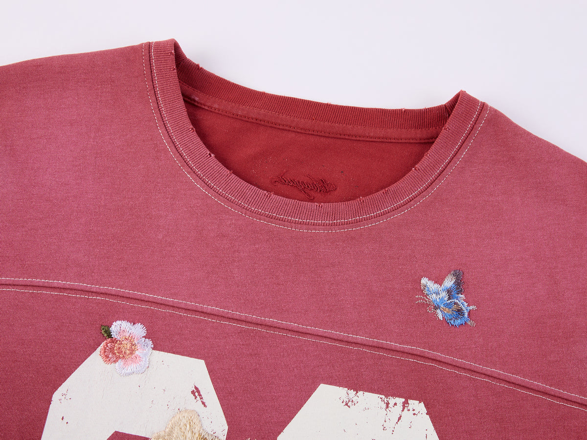 Fantasy Cat Embroidered Sweatshirt