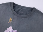 Fantasy Cat Embroidered T-shirt